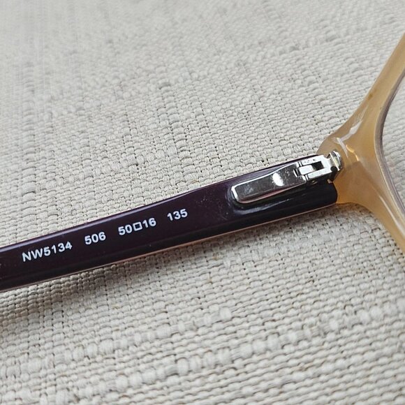 Nine West Women Eyeglasses Frame Burgundy NW5134 50[]16 135 Glasses Eyewear - Picture 10 of 12